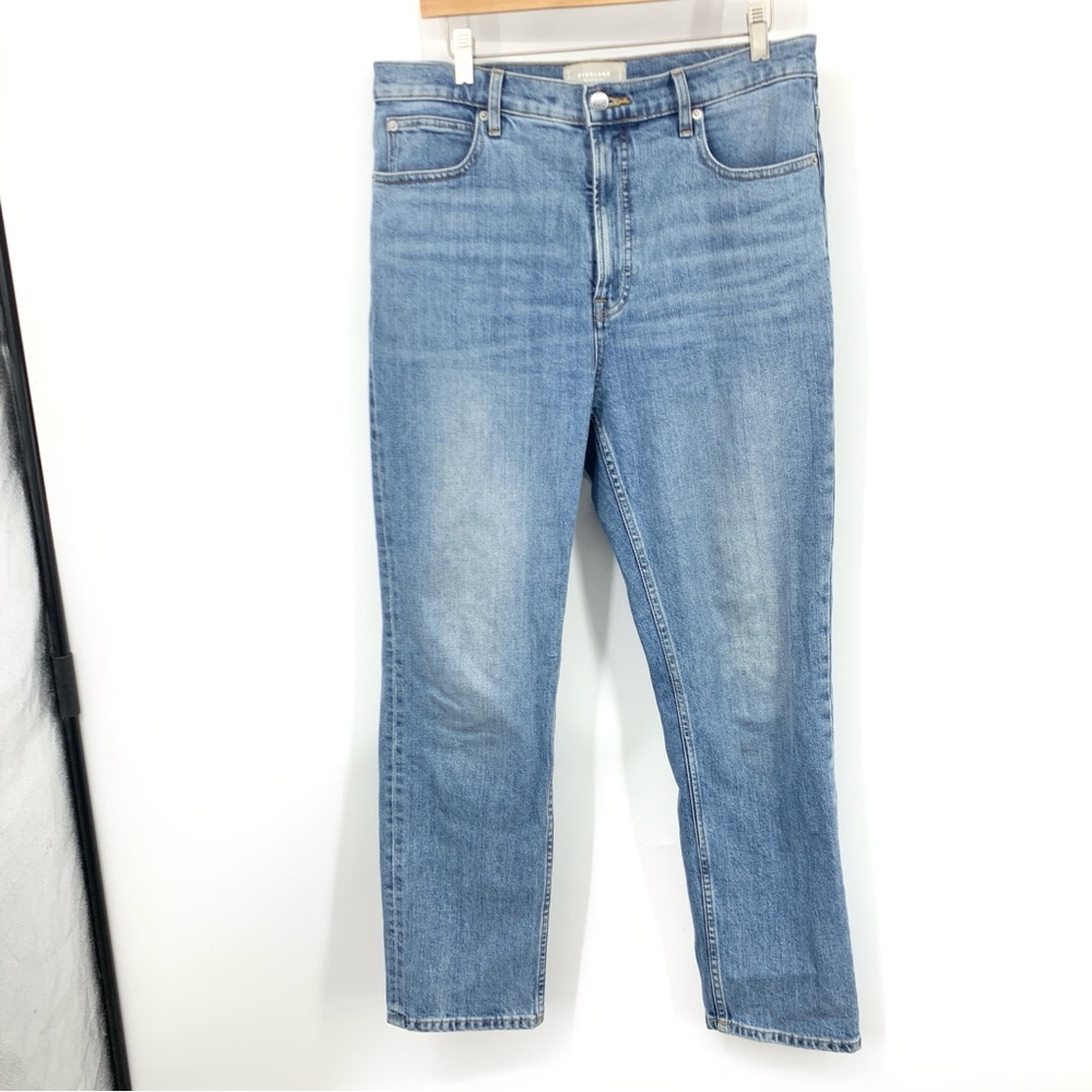 Everlane Women Size‎ 30 Crop Jeans Light Wash Pants Way High Slim Organic Cotton